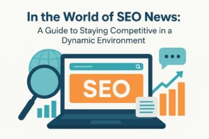 In the world of SEO news: a guide to staying competitive in a dynamic environment.